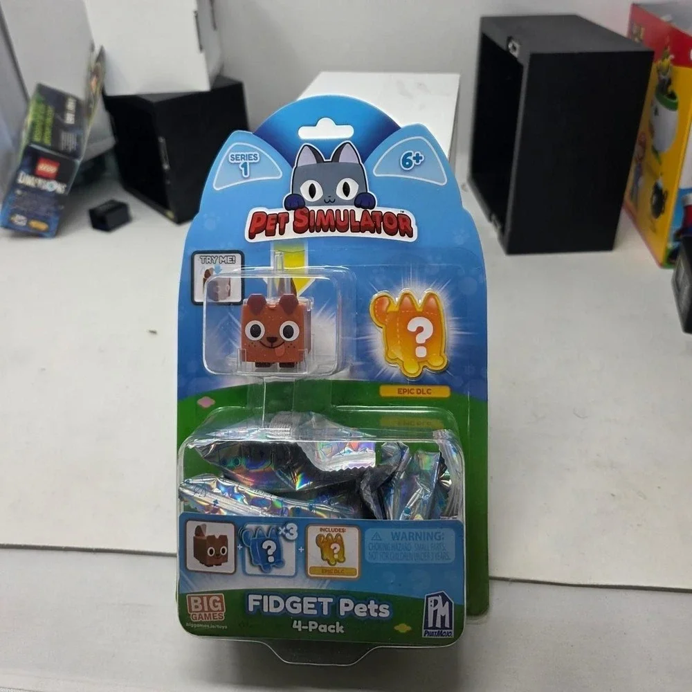 Pet Simulator Fidget Pets 4-Pack Series 1 Includes Epic DLC